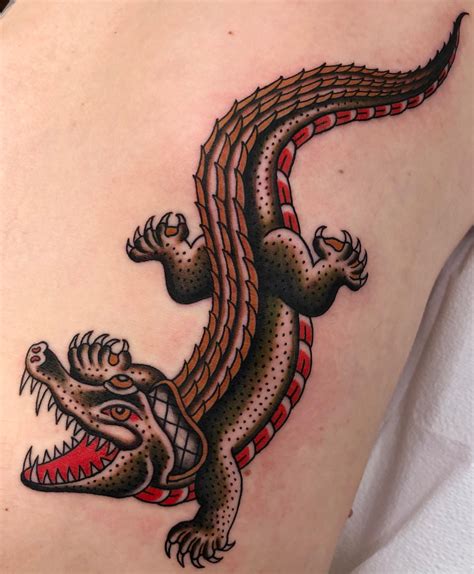 crocodile tattoo